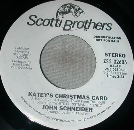 John Schneider - Katey's Christmas Card