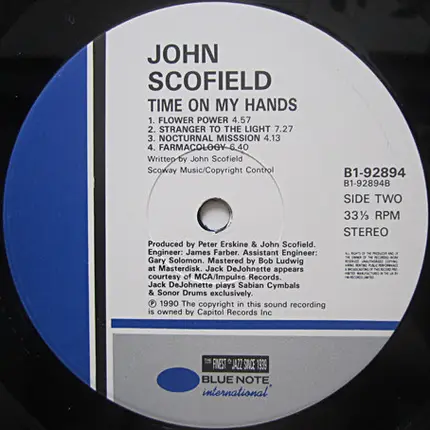 John Scofield - Time on My Hands