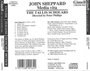 CD - John Sheppard - Media Vita