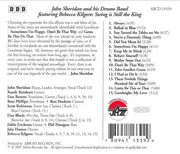 CD - John Sheridan's Dream Band Featuring Rebecca Kilgore - Swing Is Still The King