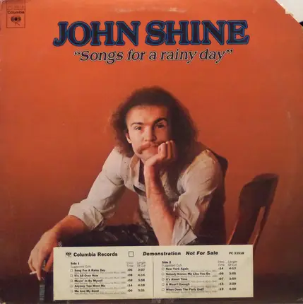 John Shine - Songs For A Rainy Day