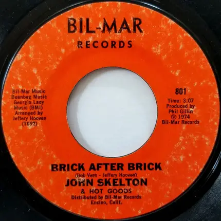 John Skelton & Hot Goods - Georgia Lady / Brick After Brick