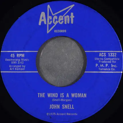 John Snell - The Wind Is A Woman