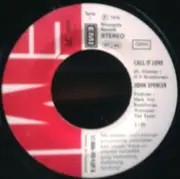 7inch Vinyl Single - John Spencer - Call It Love