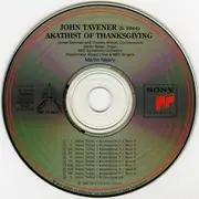 CD - John Tavener - Akathist Of Thanksgiving