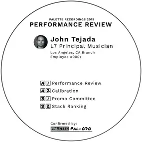 John Tejada - Performance Review