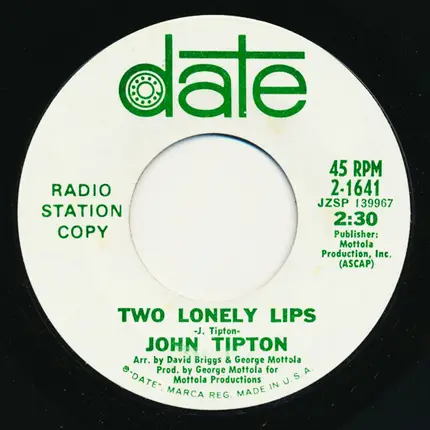 John Tipton - Spring / Two lonely lips