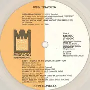 LP - John Travolta - Greased Lightnin' * Sandy - Clear Vinyl