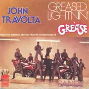 7inch Vinyl Single - John Travolta - Greased Lightnin' / Sandy
