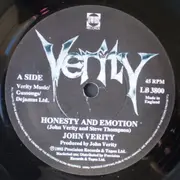 7inch Vinyl Single - John Verity - Honesty And Emotion