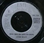 7inch Vinyl Single - John Waite - These Times Are Hard For Lovers - Silver Injection Labels