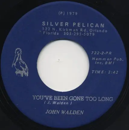 John Walden - Pink And Powder Blue / You've Been Gone Too Long