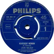 7inch Vinyl Single - John Walker - Kentucky Woman