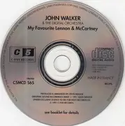 CD - John Walker - Plays My Favourite Lennon & McCartney