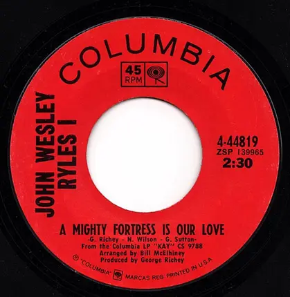 John Wesley Ryles - Heaven Below / A Mighty Fortress Is Our Love