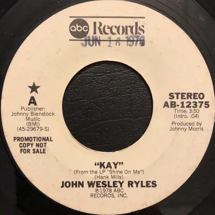John Wesley Ryles - Kay