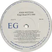 LP - John Wetton - King's Road 1972-1980 - Gray Labels