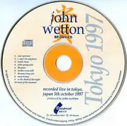 Double CD - John Wetton - Live In Tokyo 1997