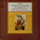 Double LP - John Williams - Bach - Complete Lute Music - Gatefold