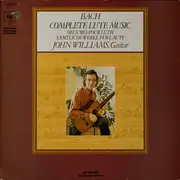 Double LP - John Williams - Bach - Complete Lute Music - Gatefold