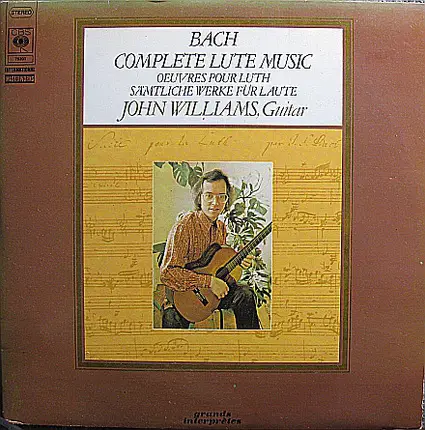 Bach / John Williams - Complete Lute Music, Oeuvres pour Luth (John Williams, Guitar)