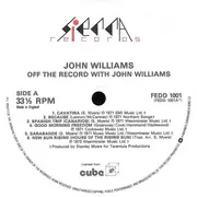 Double LP - John Williams - Off The Record With