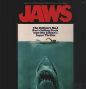 LP - John Williams - Jaws - Music From The Original Motion Picture Soundtrack - OBI