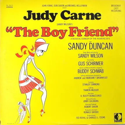 John Yorke , Don Saxon And Michael Hellerman Present Judy Carne - The Boy Friend (Broadway Cast Recording)