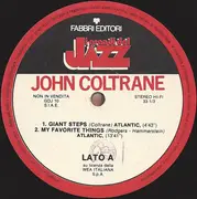 LP - John Coltrane - I Grandi Del Jazz