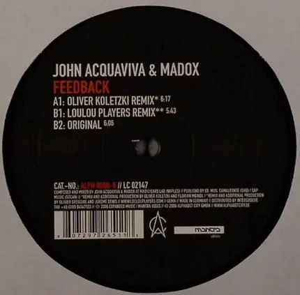 John Acquaviva & Madox - Feedback