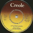 7inch Vinyl Single - John Asher / The Ashers - Let's Twist Again / Twister