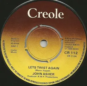 John Asher / The Ashers - Let's Twist Again / Twister