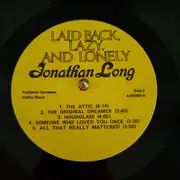 LP - Johnathan Long - Laid Back, Lazy, And Lonely