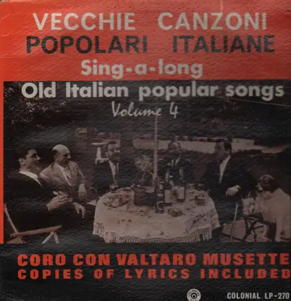 John Brugnoli, ... - Vecchie Canzoni Popolari Italiane - Volume IV