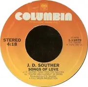 7inch Vinyl Single - John David Souther - You're Only Lonely / Songs Of Love