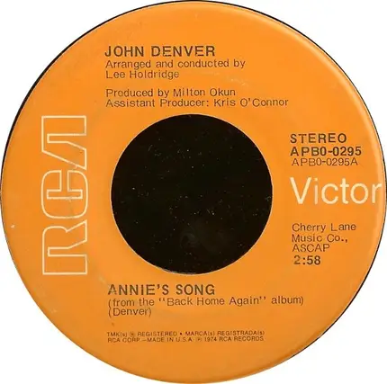 John Denver - Annie's Song