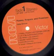 LP - John Denver - Poems, Prayers & Promises