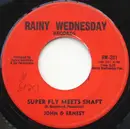 7inch Vinyl Single - John & Ernest - Super Fly Meets Shaft / Part Two - Red Labels
