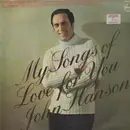 LP - John Hanson - My Songs Of Love For You