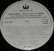 LP - John Inman With The Webb Ivory Newhall Band And The West Midlands Police Male Voice Choir - With A Bit Of Brass