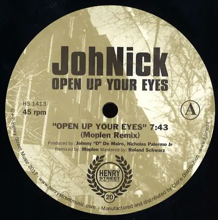 Johnick - Open UP Your Eyes