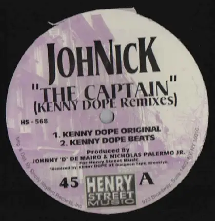 JohNick - The Captain (Kenny Dope Remixes)