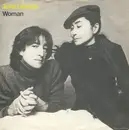 7inch Vinyl Single - John Lennon - Woman - Yellow Text On Sleeve