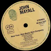 LP - John Mayall - New Year, New Band, New Company - Gatefold sleeve