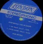 LP - John Mayall - Live In Europe
