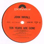 Double LP - John Mayall - Ten Years Are Gone