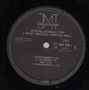 LP - John McLaughlin Trio - Live At The Royal Festival Hall
