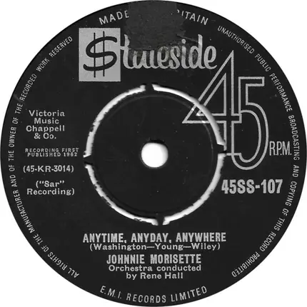 Johnnie Morisette - Meet Me At The Twistin' Place
