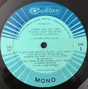 LP - Johnnie And Jack - Sing Poison Love And Other Country Favorites