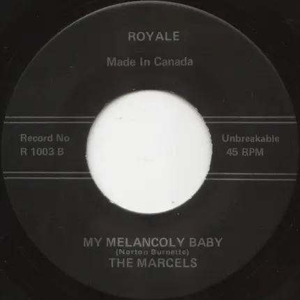 Johnnie & Joe / The Marcels - Over The Mountain / My Melancoly Baby